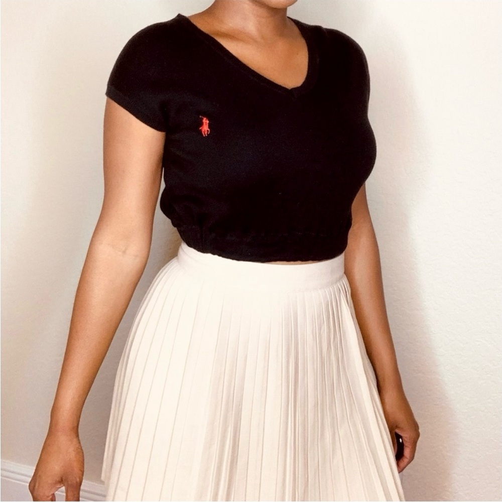 SALE Polo Ralph Lauren Cute Crop Top
